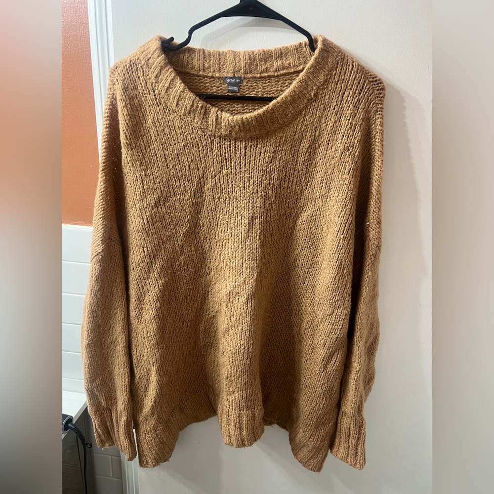 Aerie Women’s Scoop Neck Oversized Sweater Size M